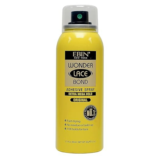 EBIN NEW YORK Wonder Lace Bond Adhesive Spray Original - Extra Mega Hold