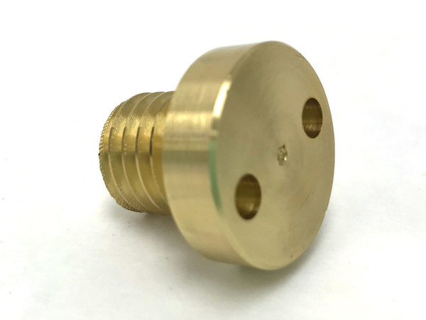 Flat Lap - Brass Plug