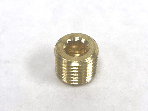 1/4" Brass Plug