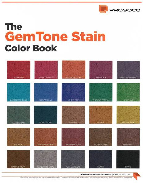 Gemtone Color Chart