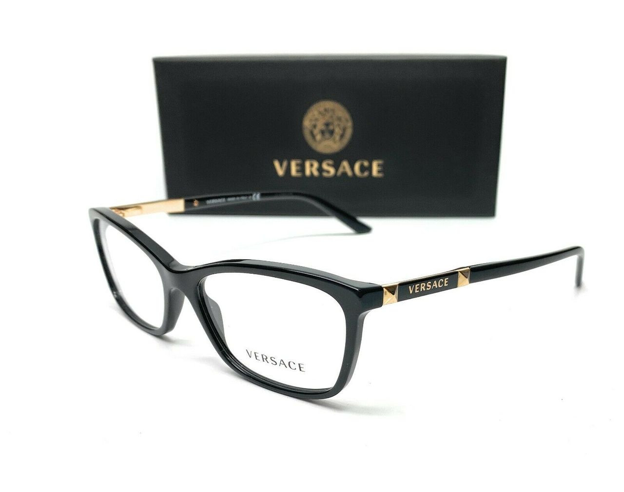 Versace Women's 50mm Black Square Sunglasses