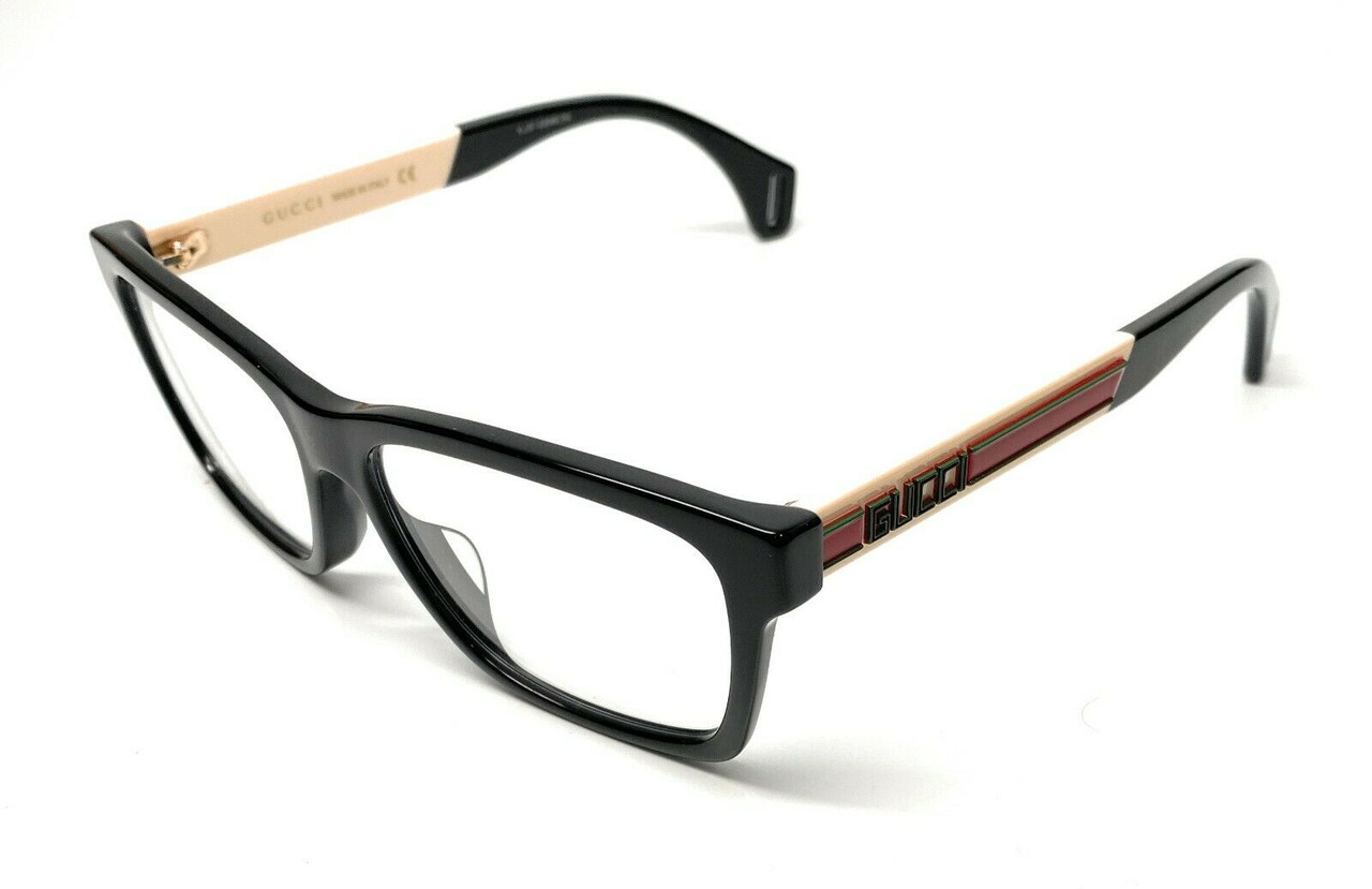 Gucci GG0750O 001 56mm - Eyeglasses Black