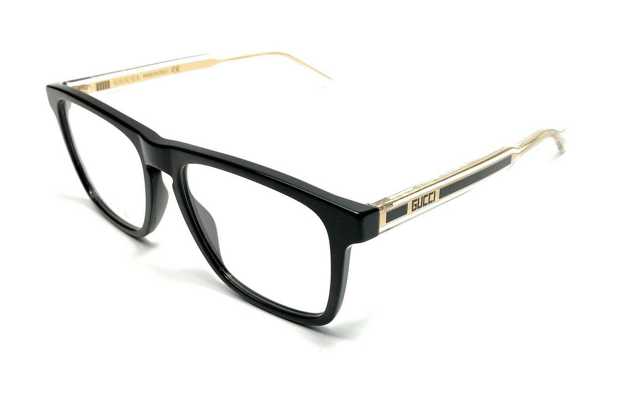 Gucci GG0526O 001 Black Square Eyeglasses