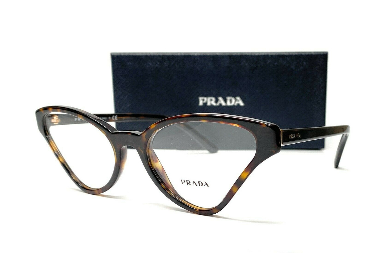 PRADA PR 06XV 2AU1O1 Havana Butterfly 56 mm Women's Eyeglasses