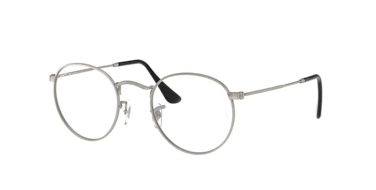 RAY BAN RX3447V 2620 Grey Round 50 mm Unisex Eyeglasses