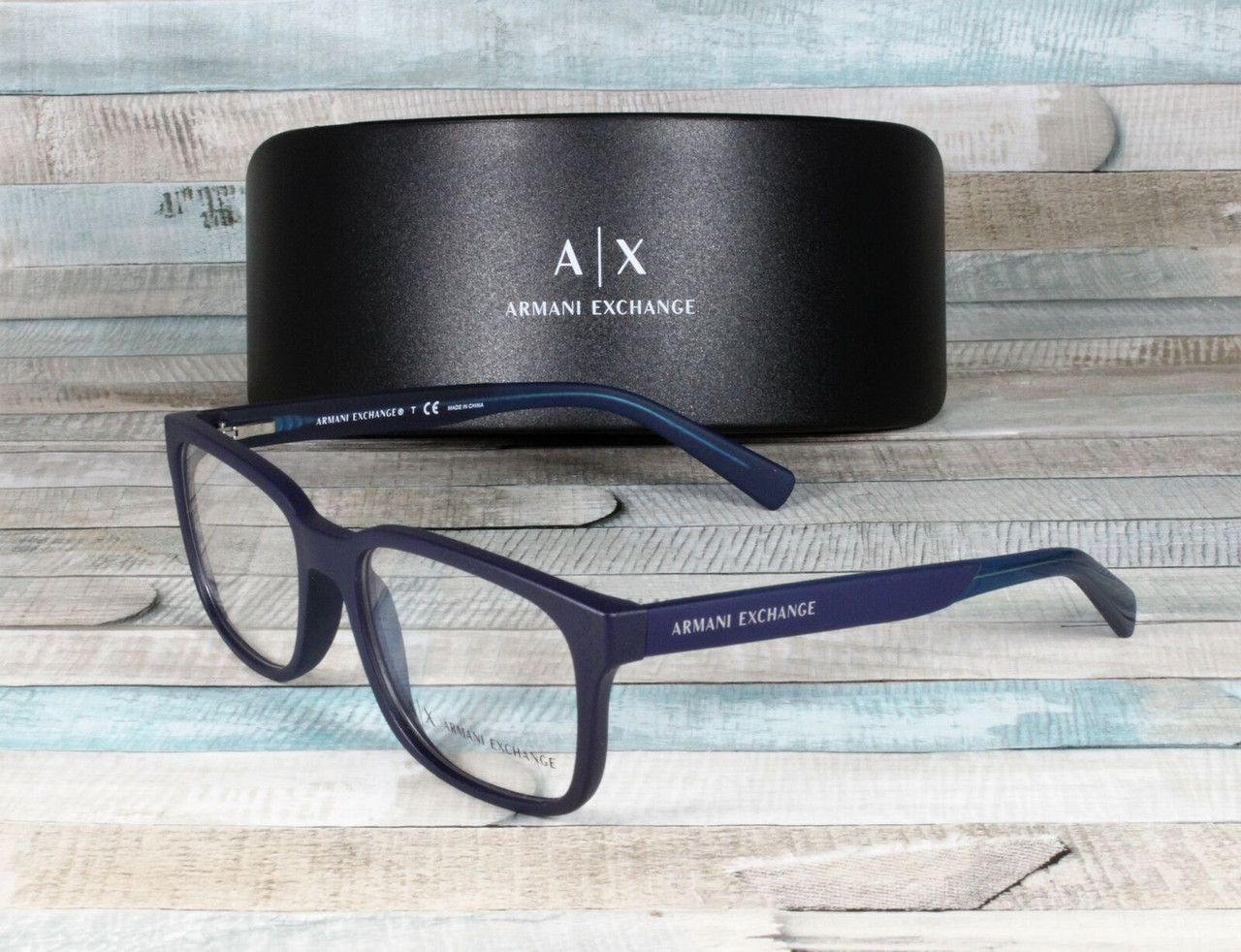 ARMANI EXCHANGE AX3029 8183 Blue Square 54 mm Men s Eyeglasses