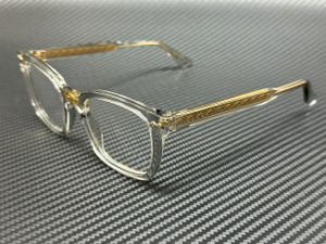 GUCCI GG0184O 005 Grey Transparent Unisex Authentic Eyeglasses 50 mm