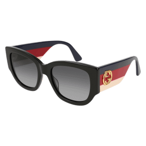 Gucci GG0276S 001 Black Women's Authentic Sunglasses 53 mm