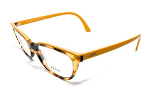 Prada PR 13VV 4741O1 Havana Yellow Women's Authentic Eyeglasses Frame 53mm