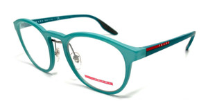 PRADA LINEA ROSSA PS 05HV VHF1O1 Blue Unisex Authentic Eyeglasses Frame 51 mm