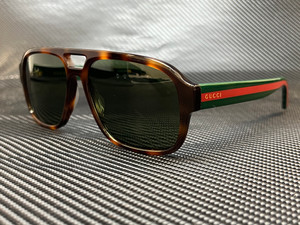 GUCCI GG0925S 002 Havana Rectangle Men's 58 mm Sunglasses