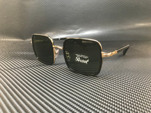 PERSOL PO2475S 515 31 Gold Black Square Unisex 50 mm Sunglasses