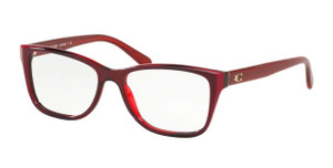 COACH HC6129 5532 Burgundy Rectangle Women's 52 mm Eyeglasses