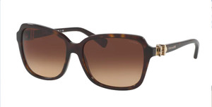 COACH L1598 HC8179 512013 Dark Tortoise Square Women's 58 mm Sunglasses