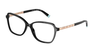 TIFFANY TF2211 8001 Black Square Rectangle Women's 52 mm Eyeglasses