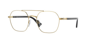 PERSOL PO2483V 1097 Gold Square Rectangle Men's 52 mm Eyeglasses