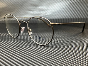 Ralph Lauren Polo PH1179 9157 Dark Gunmetal Round Men's 51 mm Eyeglasses