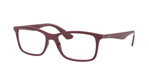 RAY BAN RX7047 8099 Red Square 56 mm Unisex Eyeglasses