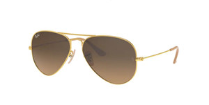 RAY BAN RB3025 112 M2 Gold Aviator 55 mm Unisex Sunglasses
