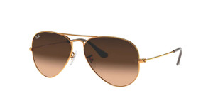 RAY BAN RB3025 9001A5 Bronze Aviator 58 mm Unisex Sunglasses