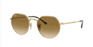 RAY BAN RB3565 001 51 Gold Round 51 mm Unisex Sunglasses