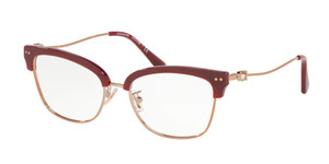 COACH HC5104B 9331 Burgundy Square 51 mm Women's Eyeglasse
