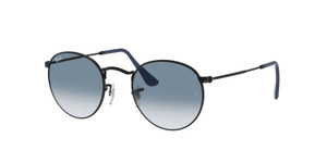 RAY BAN RB3447 006 3F Matte Black Round Unisex 50 mm Sunglasses