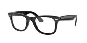 RAY BAN RX4340V 2000 Black Square 50 mm Unisex Eyeglasses