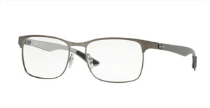 RAY BAN RX8416 2620 Matte Gunmetal Square 55 mm Unisex Eyeglasses