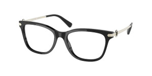 COACH HC6176 5002 Black Rectangle Square 53 mm Women's Eyeglasses