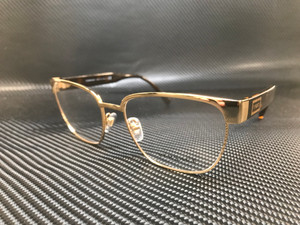 VERSACE VE1264 1460 Gold Square Men's Eyeglasses 54 mm