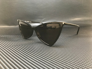 SAINT LAURENT SL 475 JERRY 001 Black Cat Eye 58 mm Women's Sunglasses
