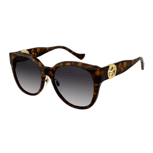 GUCCI GG1028SK 007 Havana Cat Eye 56 mm Women's Sunglasses