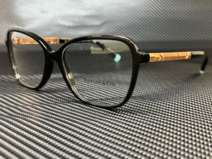 TIFFANY TF2211 8001 Black Square Rectangle Women's 54 mm Eyeglasses