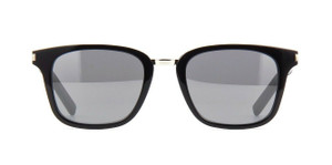 SAINT LAURENT SL 341 001 Black Square Men's 51 mm Sunglasses