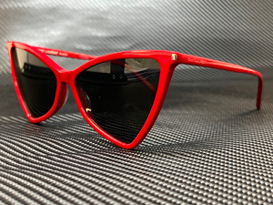 SAINT LAURENT SL 475 JERRY 003 Red Cat Eye 58 mm Women's Sunglasses