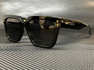 GUCCI GG1084S 001 Black Square 54 mm Men's Sunglasses