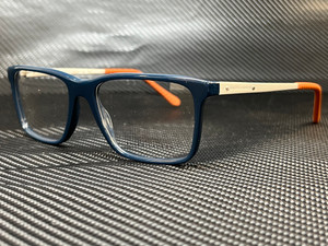 Ralph Lauren RL6133 5465 Shiny Blue Rectangle 54 mm Men's Eyeglasses