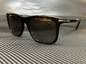 PRADA PR 18WS 1AB09G Black Gray Grad Polarized 56 mm Men's Sunglasses
