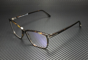 TOM FORD FT5478-B 052 Dark Havana Blue Blockers 55 mm Men's Eyeglasses