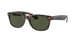 RAY BAN RB2132 902 57 Tortoise Square Unisex 55 mm Polarized Sunglasses