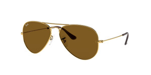 RAY BAN RB3025 001 33 Gold Aviator 55 mm Unisex Sunglasses