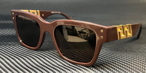VERSACE VE4421 535673 Brown Brown Lens Men's 52 mm Sunglasses