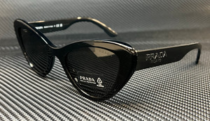 PRADA PR 13YS 1AB5S0 Black Grey Women's 52 mm Sunglasses