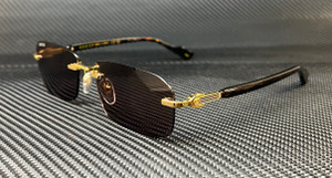 GUCCI GG1221S 002 Gold Havana Brown Men's 56 mm Sunglasses