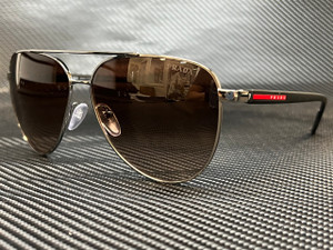 Prada Linea Rossa PS 52WS 1BO06F Black Sunglasses