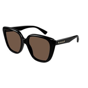 GUCCI GG1169S 001 Black Brown Men's 54 mm M Size Sunglasses