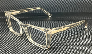 SAINT LAURENT SL 554 004 Beige Transparent Women's 54 mm Eyeglasses