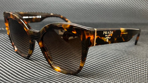 PRADA PR 17ZS VAU6S1 Brown Tortoise Women's 54 mm Sunglasses