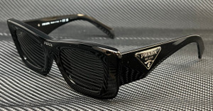 PRADA PR 13ZS 1AB5S0 Black Dark Grey Women's 50 mm Sunglasses